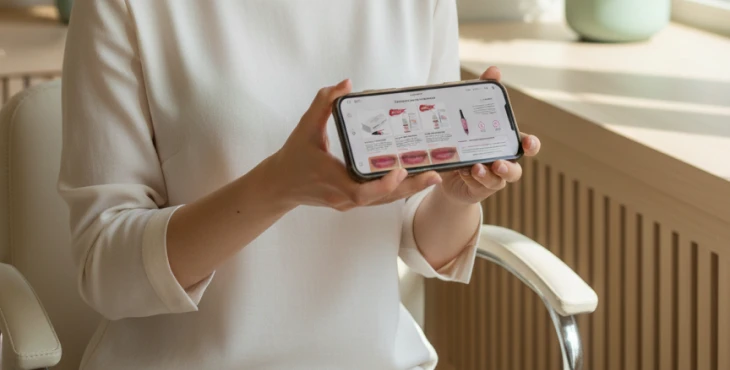 Flutter приложение для компании по производству пигментов